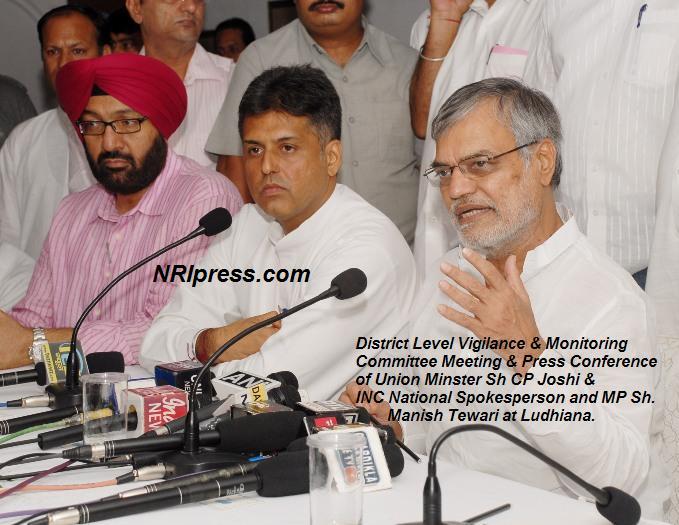 28 Sept--Union Minister-CP-Joshi